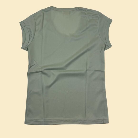 Vintage M 80s green t-shirt by Stuffed Shirt, new old stock 1980s green tee - Picture 7 of 9